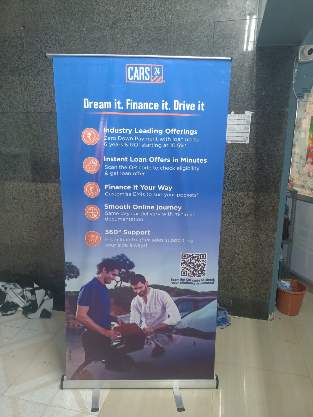 roll up standee in coimbatore